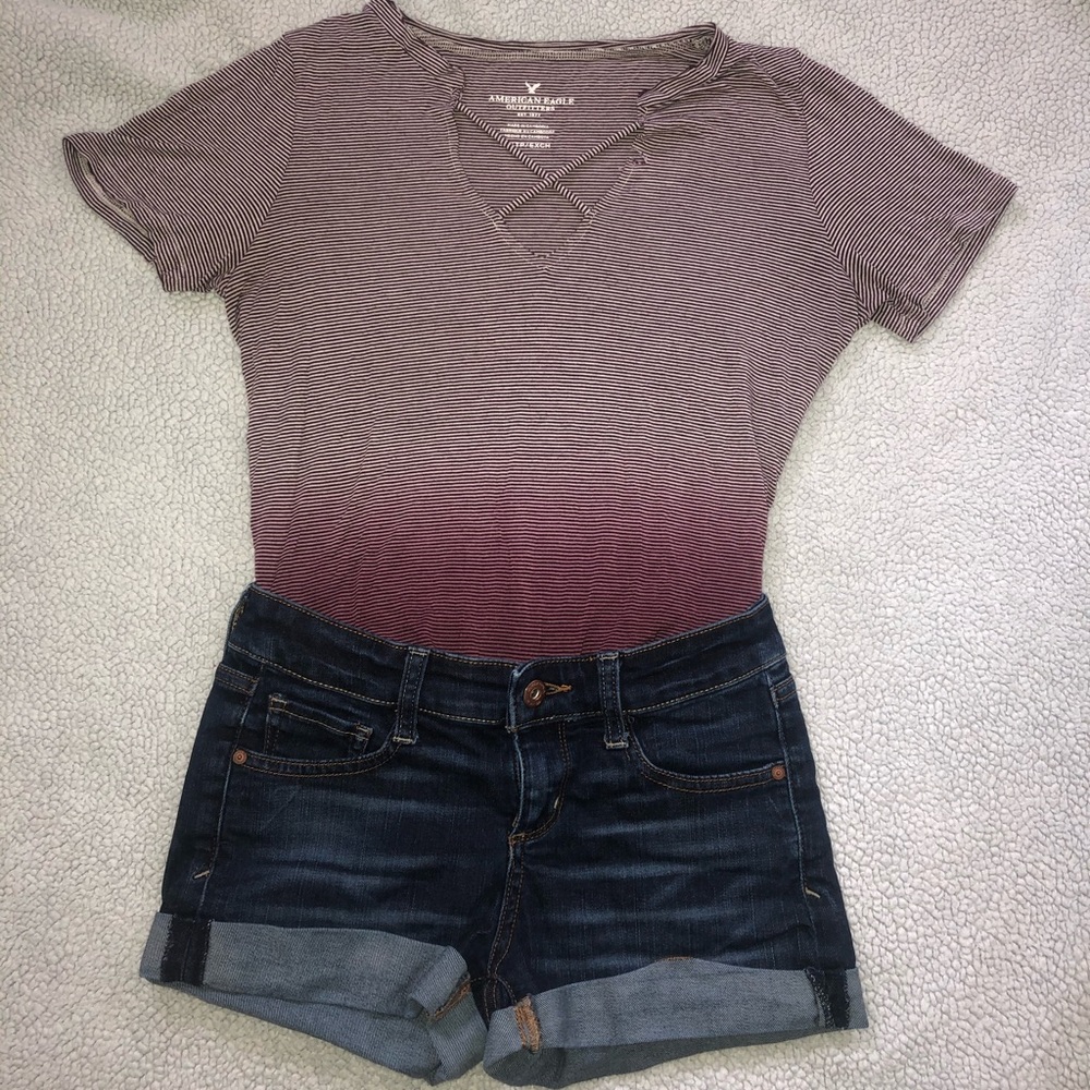 American Eagle Fade Tee